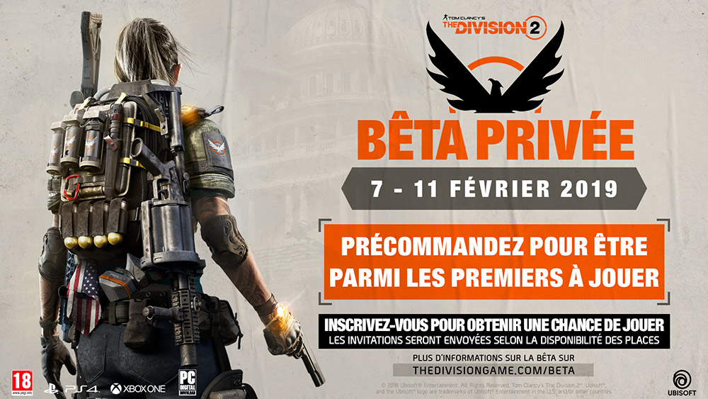 Tom Clancy's The Division 2 : Bêta privée