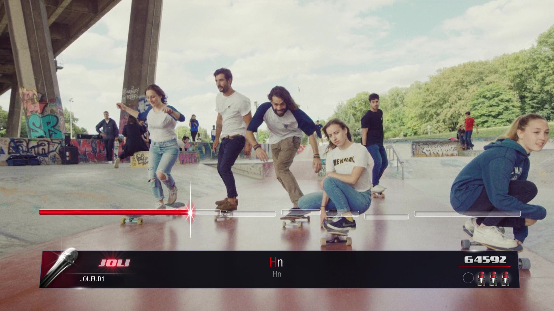 The Voice, La plus belle voix - Le jeu vidéo officiel : Screenshot