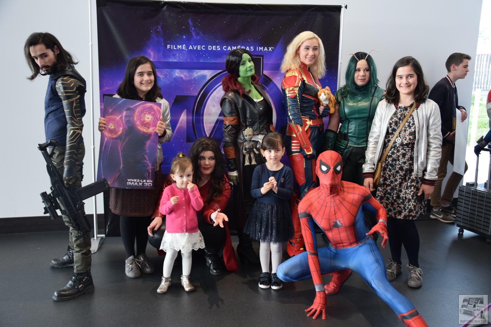 Soirée Spéciale Avengers #1 @ CinéLoire de Tours : Cosplayeurs