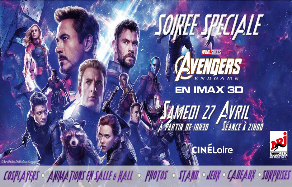 Soirée Spéciale Avengers @CinéLoire