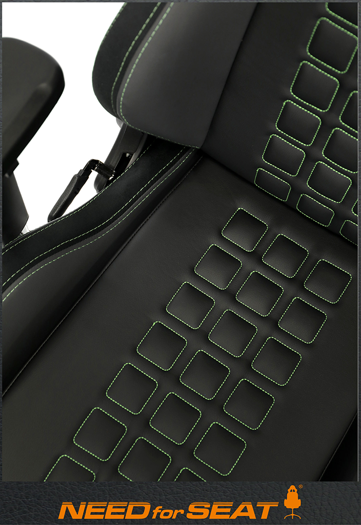 Fauteuil Gamer Maxnomic Quadceptor pro green