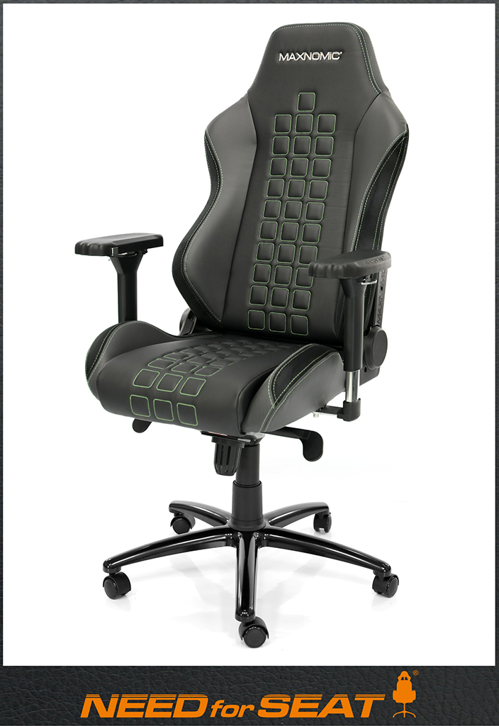 Fauteuil Gamer Maxnomic Quadceptor pro green