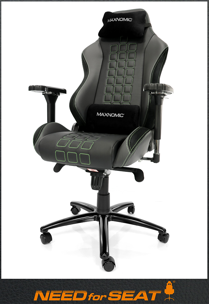 Fauteuil Gamer Maxnomic Quadceptor pro green