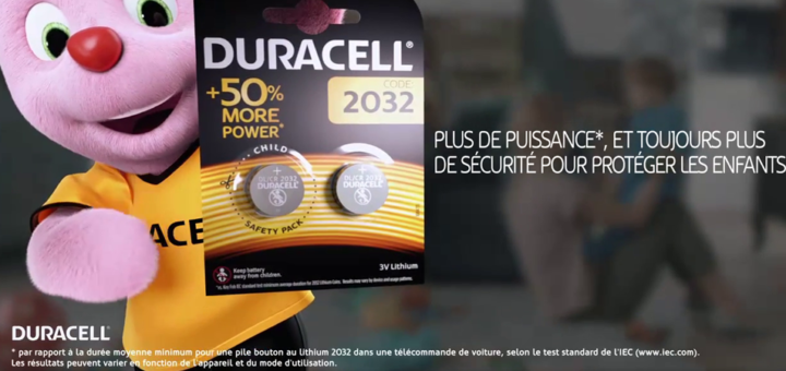 Duracell : Sécurité enfants