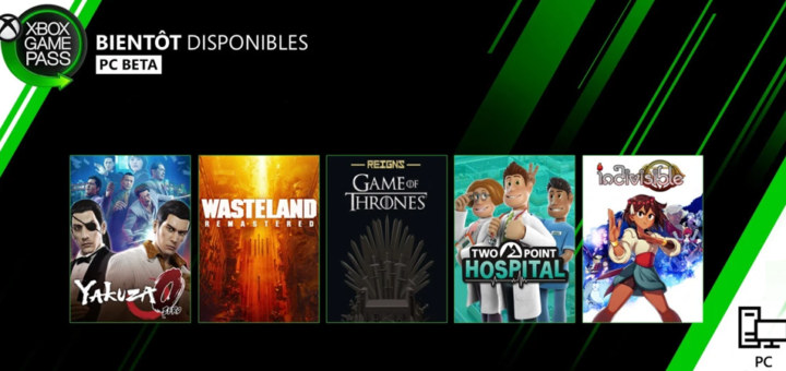 Xbox Game Pass pour PC : Février 2020