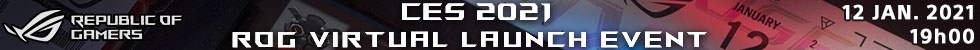CES 2021 ROG Launch Event
