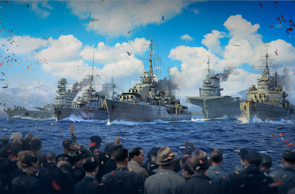 World of Warships : Virtual Navy Parade