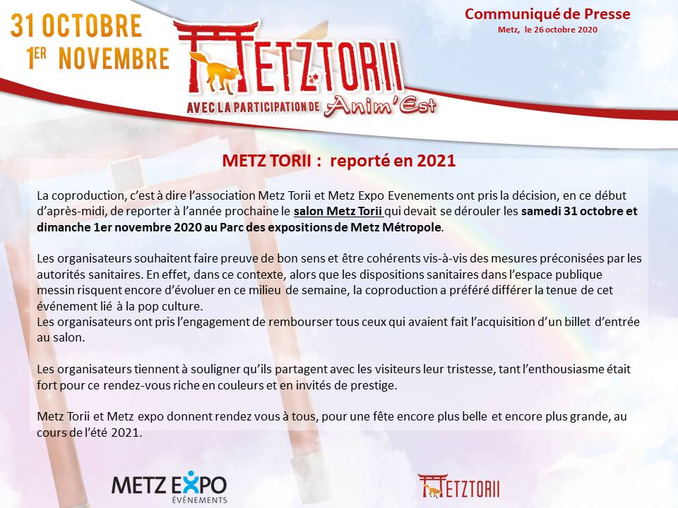 Metztorii 2020.3 : Annulation