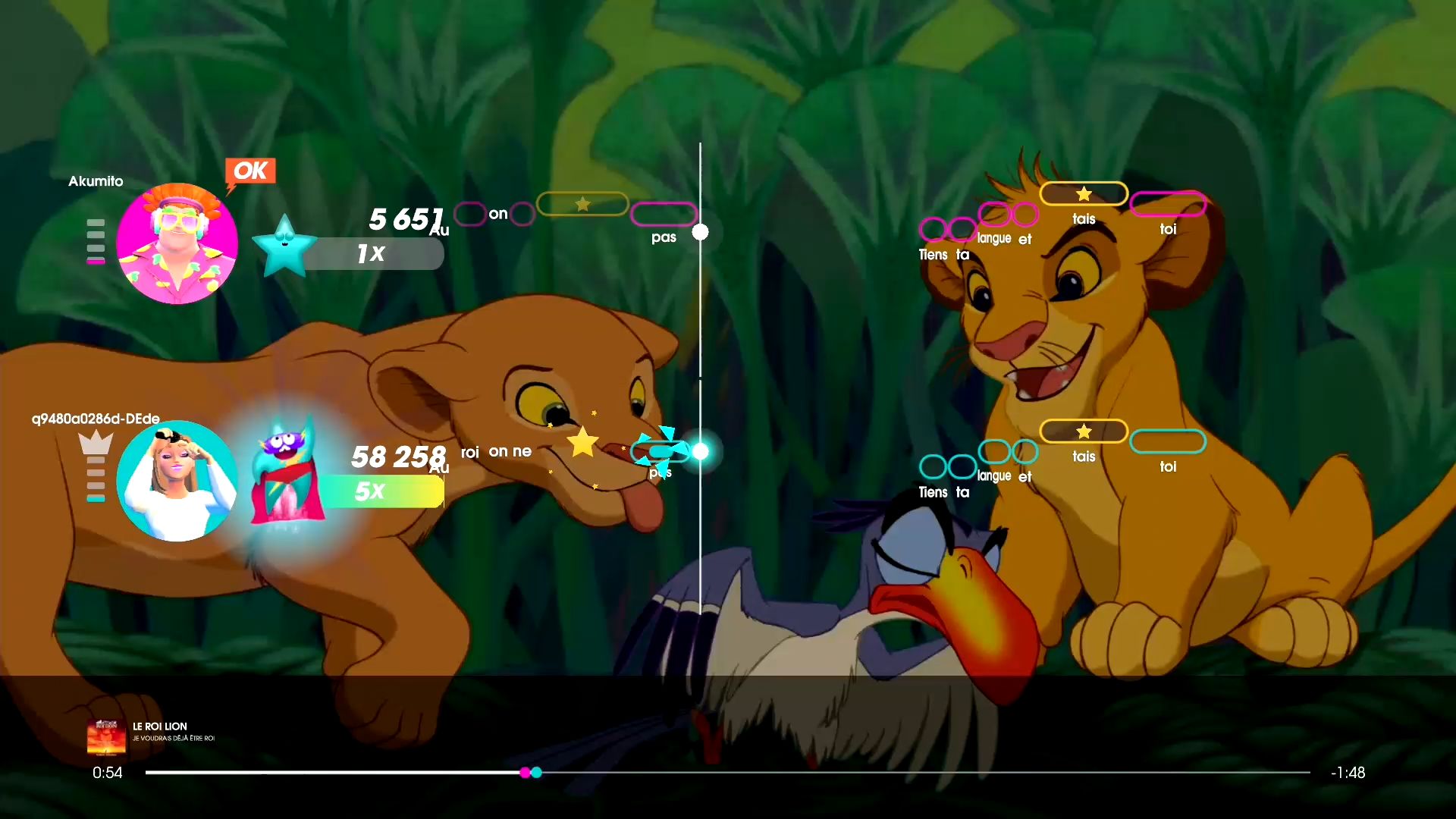 Let's Sing 2021 : Le Roi Lion (Je voudrais déjà être roi)