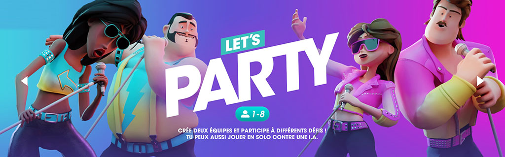 Let's Sing Queen : Mode "Let's Party"