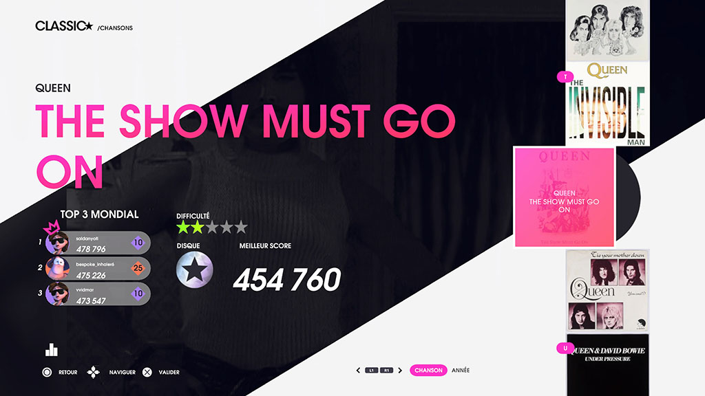 Let's Sing Queen "The show must go on"