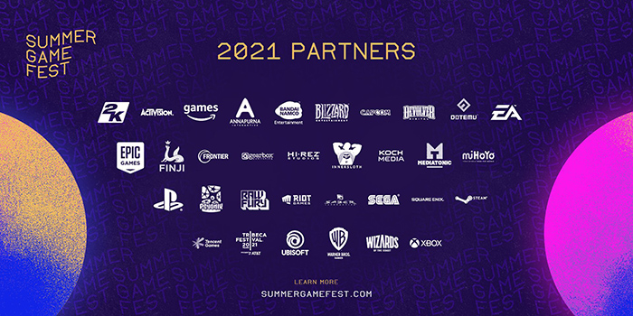 Summer Game Fest PARTNERS 2021