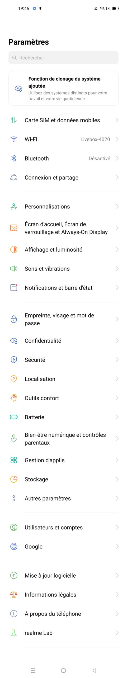Realme 8 : Realme UI 2.0