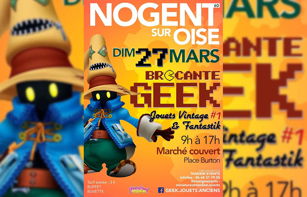 Brocante Geek : Jouets Vintage et Fantastique @ NOGENT SUR OISE #1.2