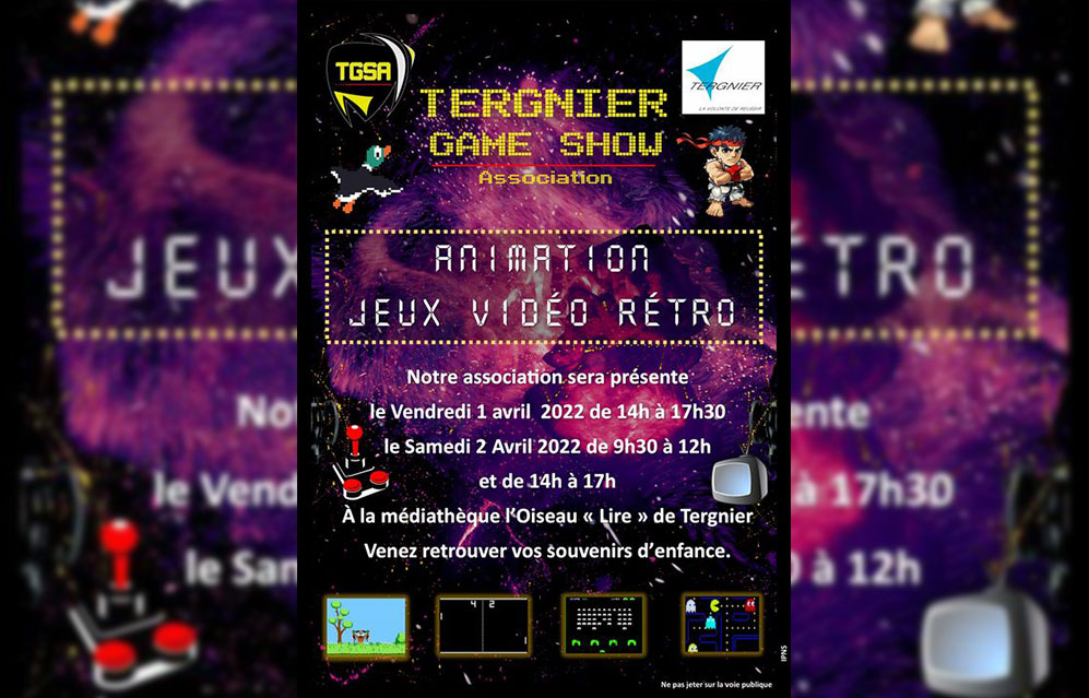 Animation rétrogaming @ TERGNIER (02)