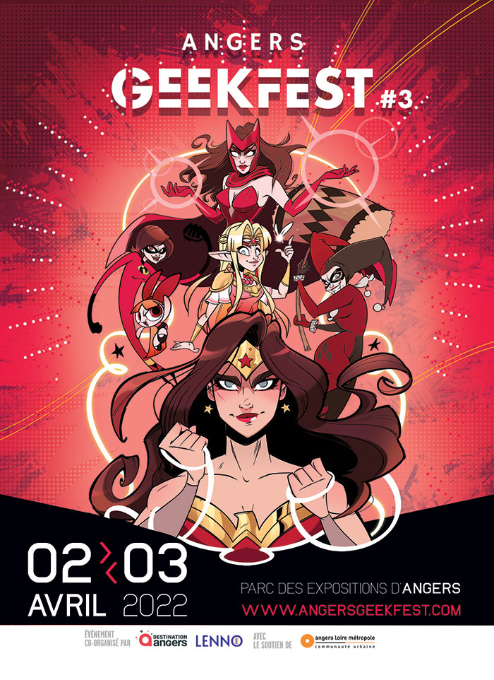 Affiche Angers Geekfest #3